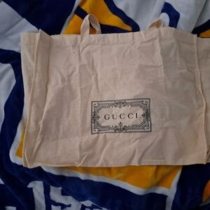 Gucci Beige Canvas Tote